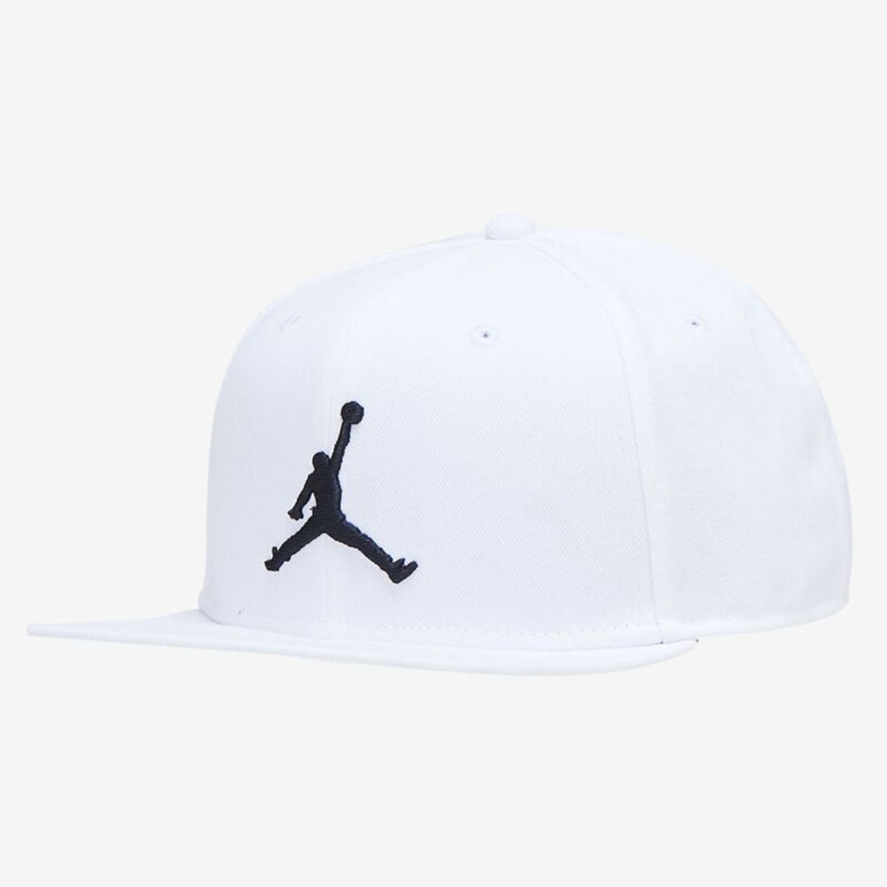 Jordan Jumpman Pro Adjustable Snapback Hat Cap White Unisex S/M FD5184-100